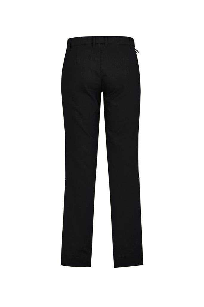 BizCare Mens Comfort Waist Flat Front Pant - CL958ML | Biz Care | Fashion Biz Online
