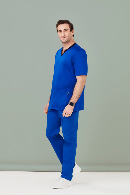 BizCare Mens Riley Straight Scrub Pant - CSP047ML | Biz Care | Fashion Biz Online