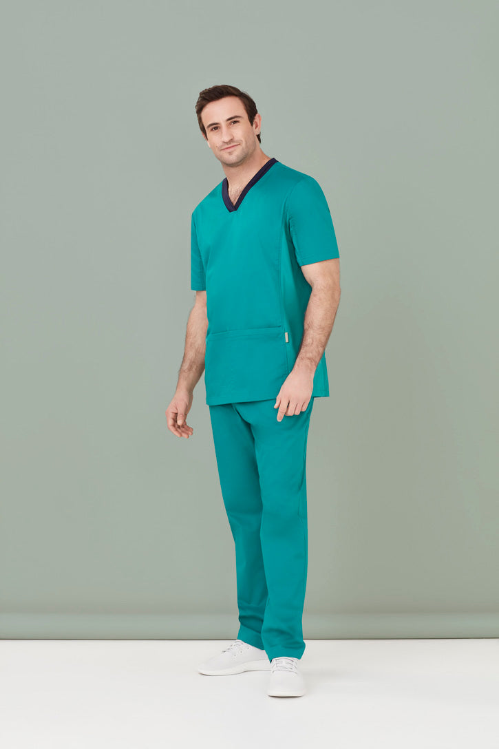 BizCare Mens Riley Straight Scrub Pant - CSP047ML | Biz Care | Fashion Biz Online