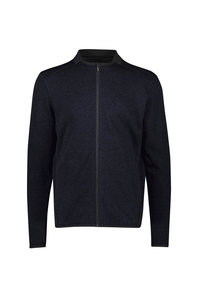 BizCare NOVA Mens Knit Jacket - CO342MJ | Biz Care | Fashion Biz Online
