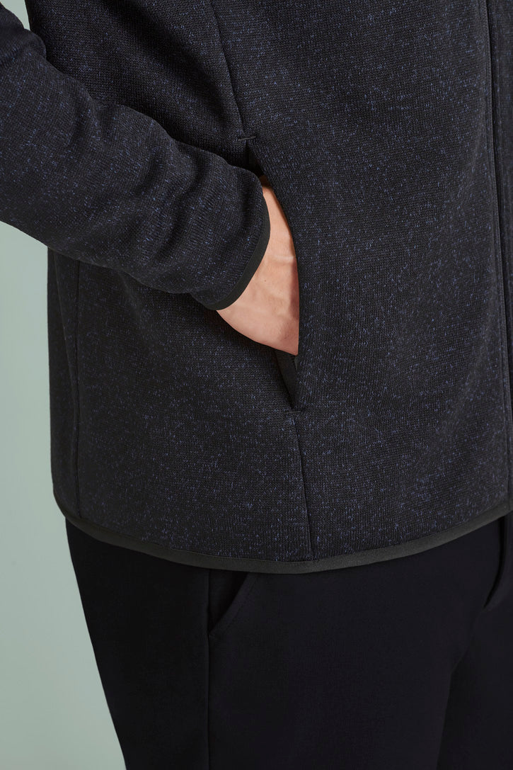 BizCare NOVA Mens Knit Jacket - CO342MJ | Biz Care | Fashion Biz Online