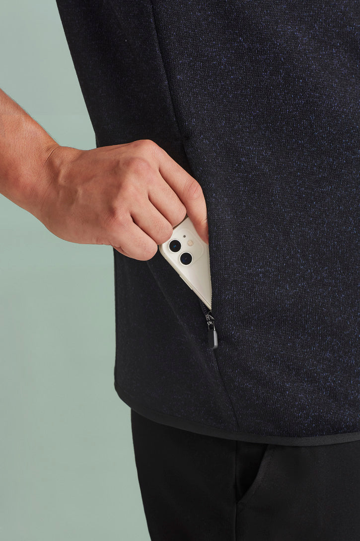 BizCare NOVA Mens Knit Vest - CO343MV | Biz Care | Fashion Biz Online