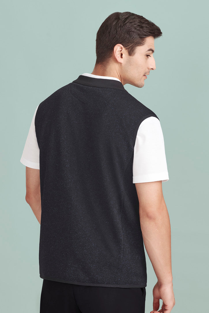 BizCare NOVA Mens Knit Vest - CO343MV | Biz Care | Fashion Biz Online