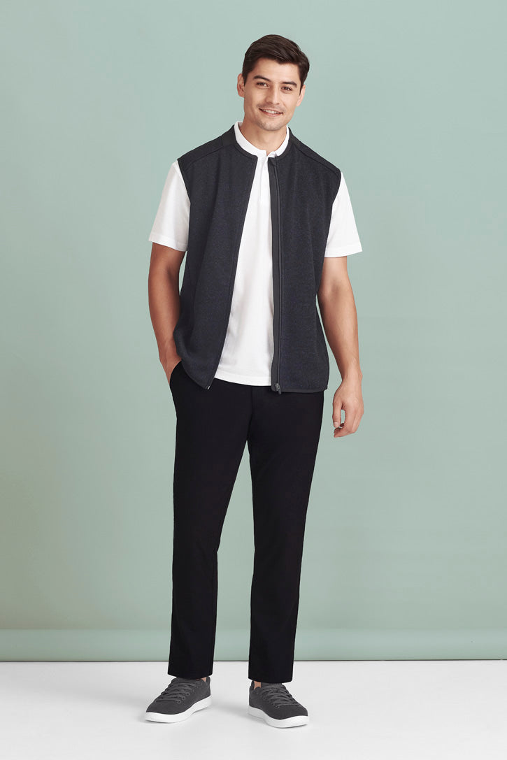 BizCare NOVA Mens Knit Vest - CO343MV | Biz Care | Fashion Biz Online
