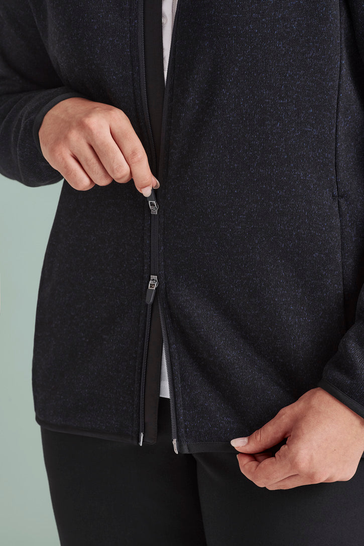 BizCare NOVA Womens Knit Jacket - CO342LJ | Biz Care | Fashion Biz Online
