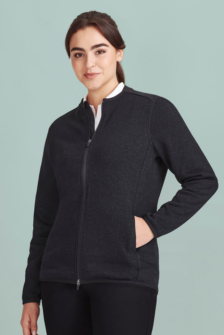 BizCare NOVA Womens Knit Jacket - CO342LJ | Biz Care | Fashion Biz Online