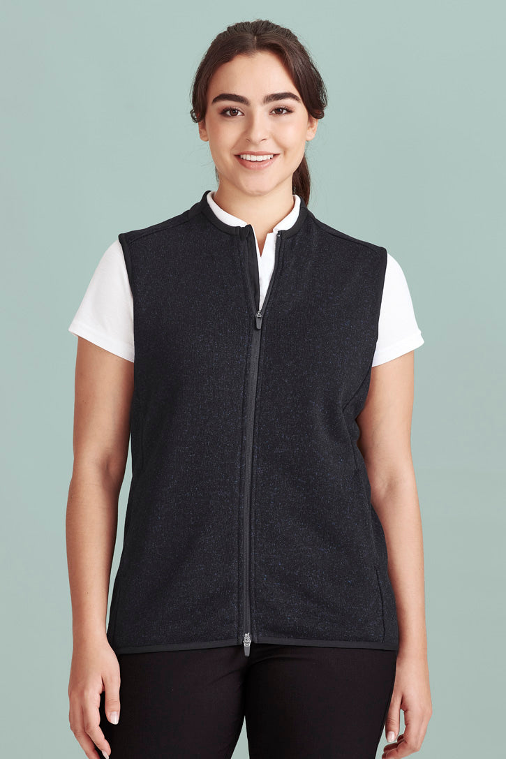 BizCare NOVA Womens Knit Vest - CO343LV | Biz Care | Fashion Biz Online