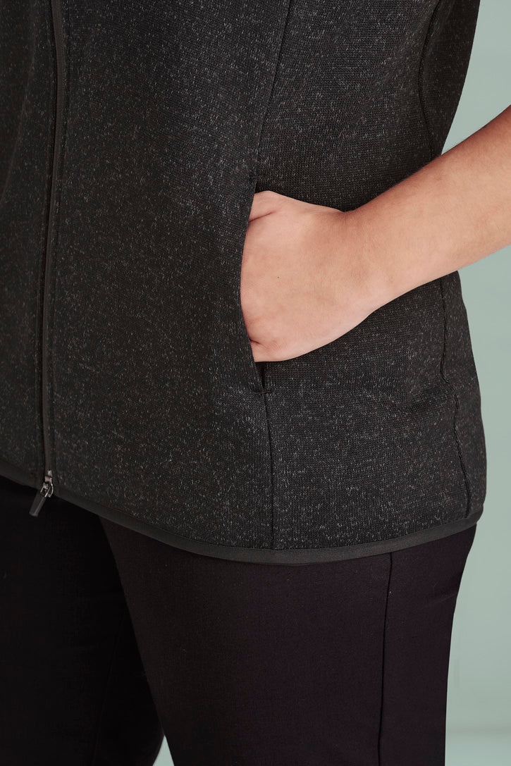 BizCare NOVA Womens Knit Vest - CO343LV | Biz Care | Fashion Biz Online