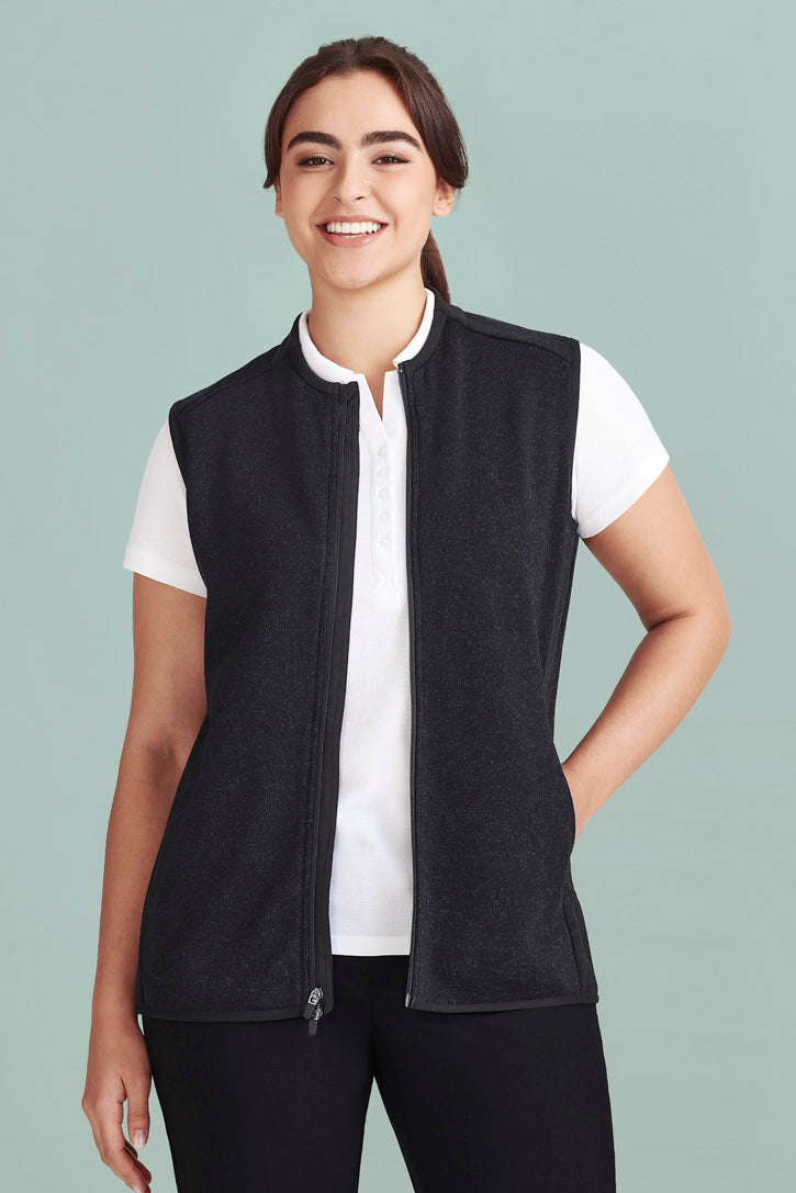 BizCare NOVA Womens Knit Vest - CO343LV | Biz Care | Fashion Biz Online