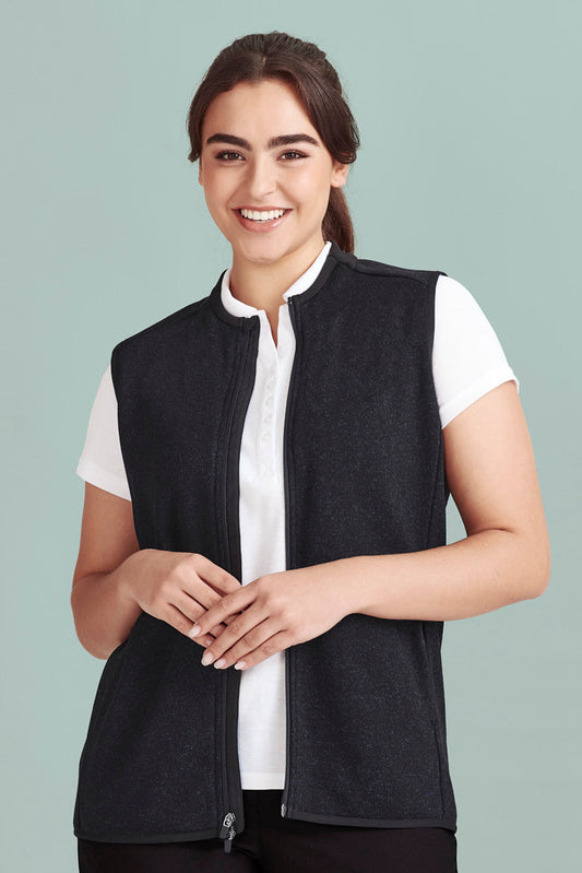 BizCare NOVA Womens Knit Vest - CO343LV | Biz Care | Fashion Biz Online