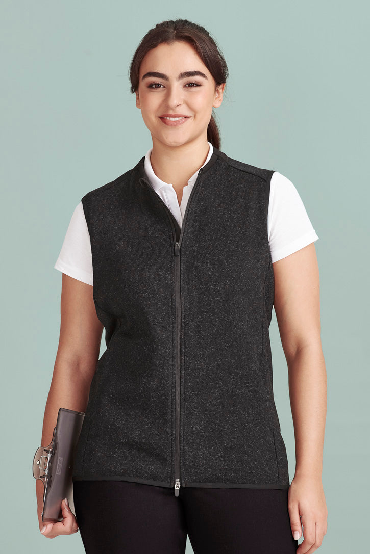 BizCare NOVA Womens Knit Vest - CO343LV | Biz Care | Fashion Biz Online