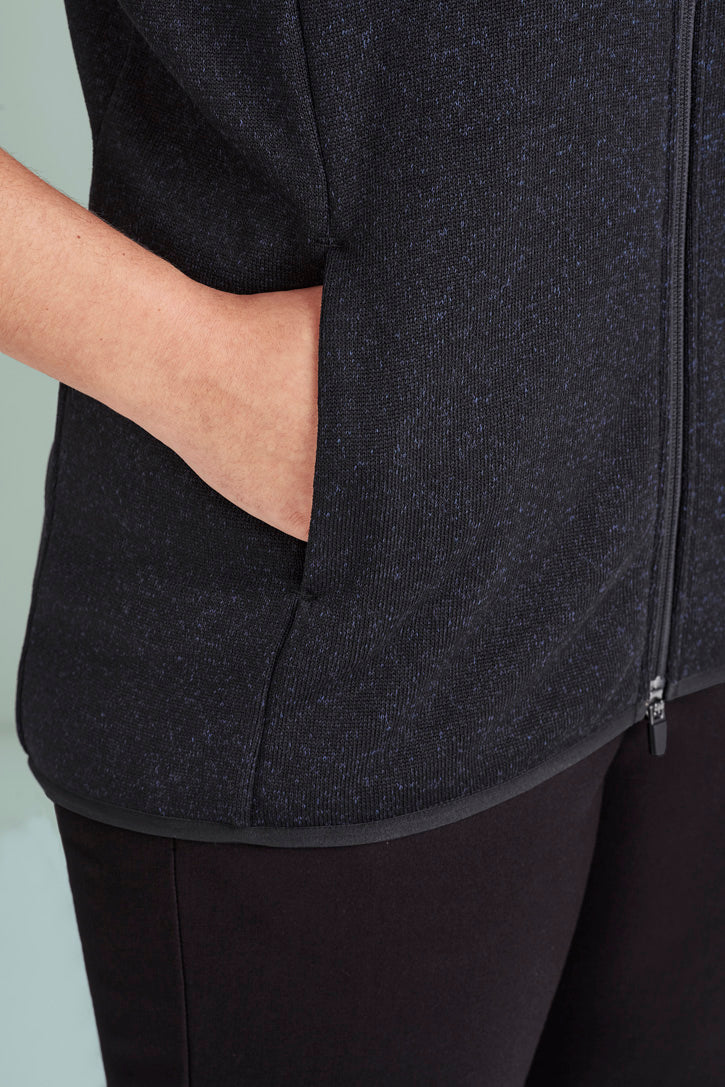 BizCare NOVA Womens Knit Vest - CO343LV | Biz Care | Fashion Biz Online