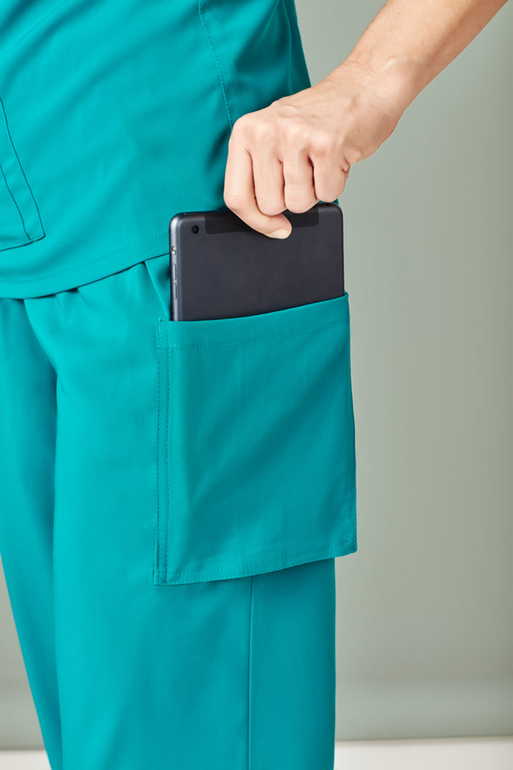 BizCare Womens Avery Multi-Pocket Straight Leg Pant - CSP944LL | Biz Care | Fashion Biz Online