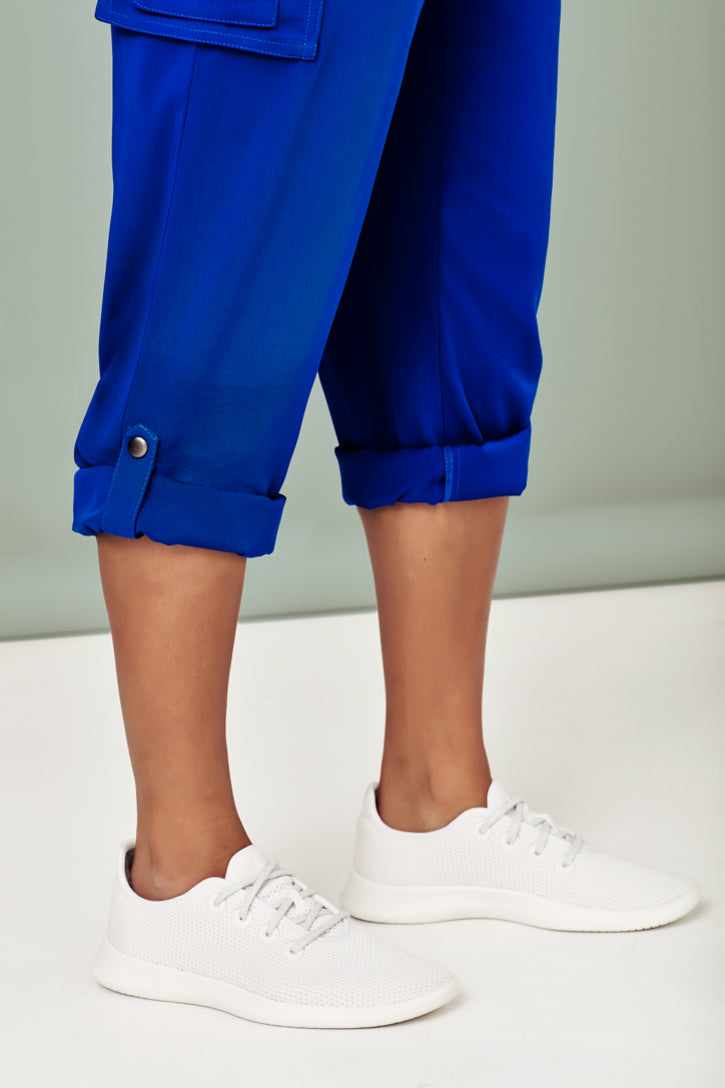 BizCare Womens Avery Multi-Pocket Straight Leg Pant - CSP944LL | Biz Care | Fashion Biz Online