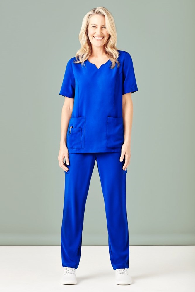 BizCare Womens Avery Multi-Pockets Slim Leg Pant - CSP943LL | Biz Care | Fashion Biz Online