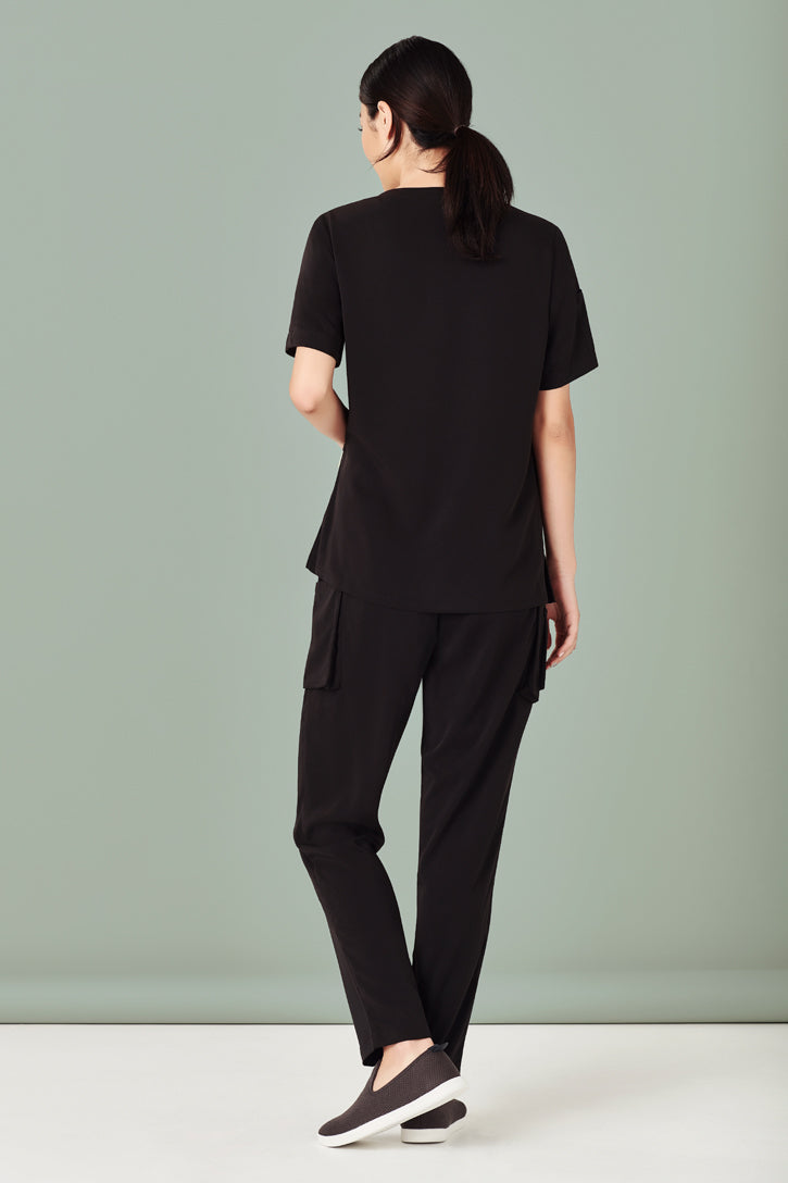 BizCare Womens Avery Multi-Pockets Slim Leg Pant - CSP943LL | Biz Care | Fashion Biz Online