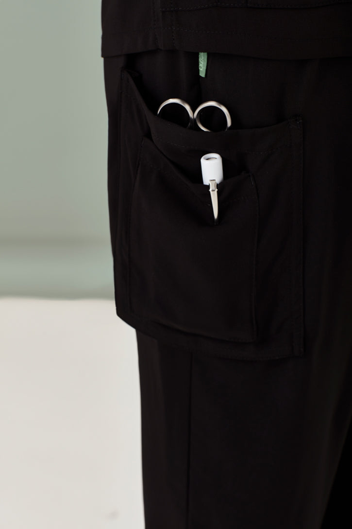 BizCare Womens Avery Multi-Pockets Slim Leg Pant - CSP943LL | Biz Care | Fashion Biz Online