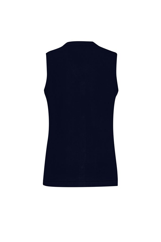 BizCare Womens Button Front Knit Vest - CK961LV | Biz Care | Fashion Biz Online