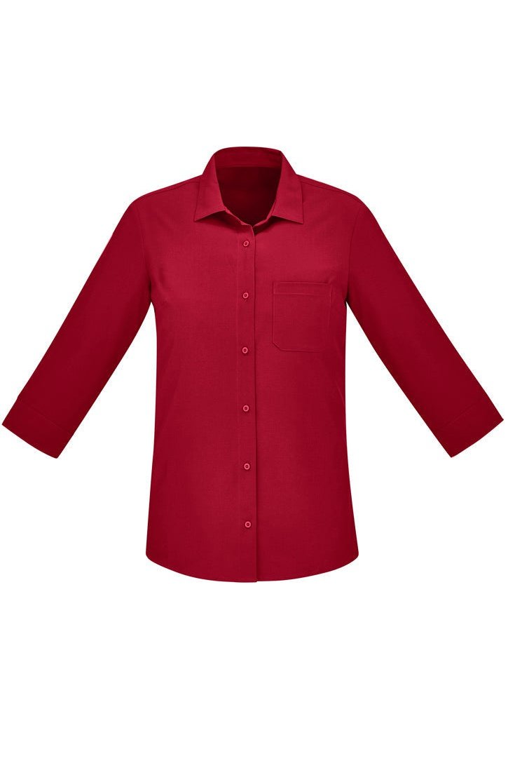 BizCare Womens Florence 3/4 Sleeve Shirt - CS951LT | Biz Care | Fashion Biz Online