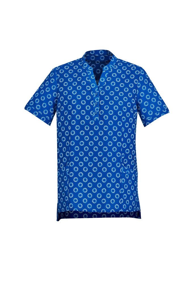 BizCare Womens Florence Daisy Print Tunic - CS950LS | Biz Care | Fashion Biz Online