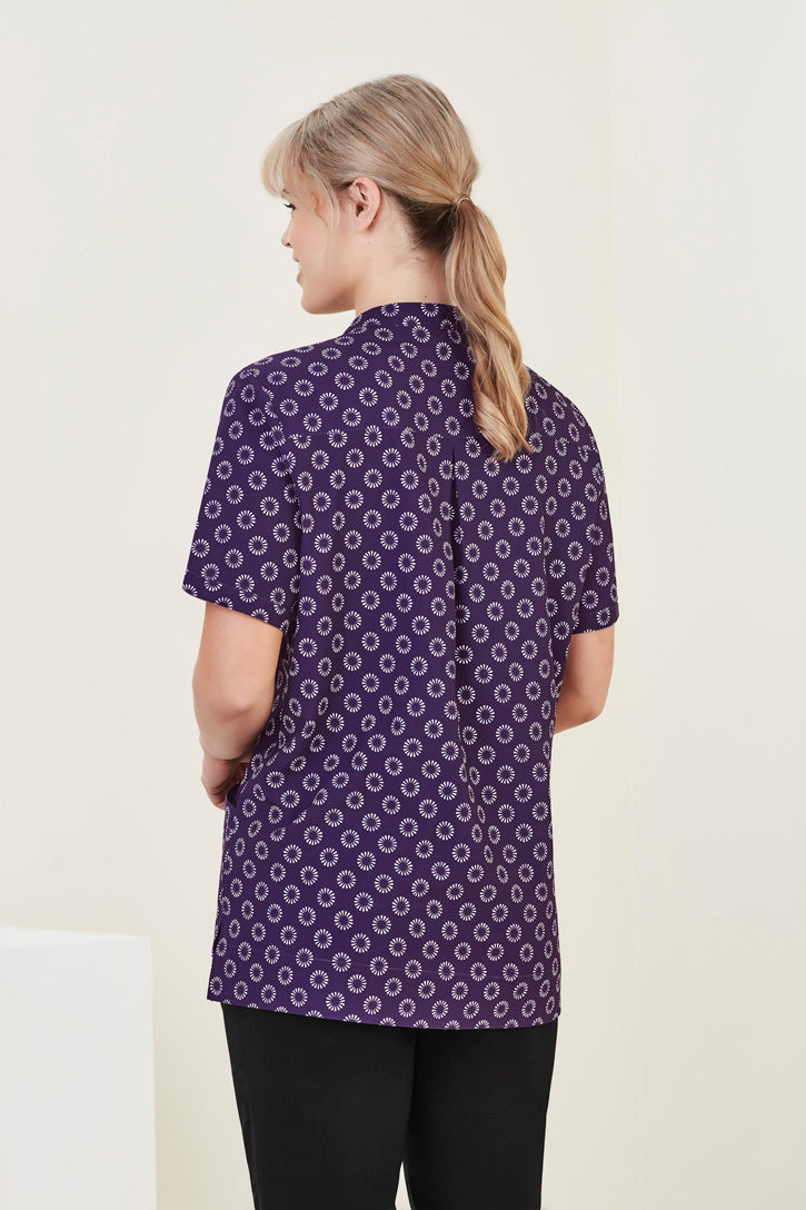 BizCare Womens Florence Daisy Print Tunic - CS950LS | Biz Care | Fashion Biz Online
