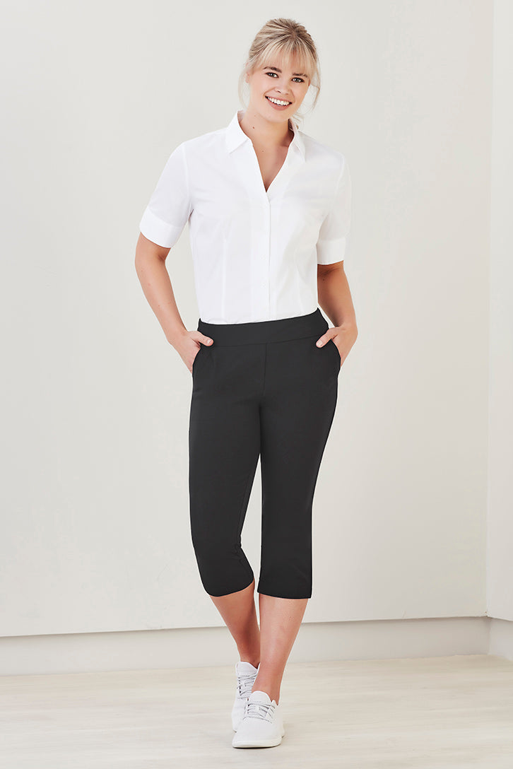 BizCare Womens Jane 3/4 Length Stretch Pant - CL040LL | Biz Care | Fashion Biz Online