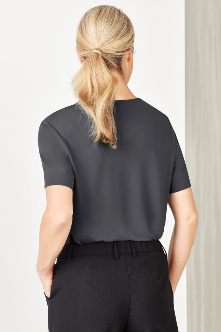 BizCare Womens Marley Jersey T-Top - CS952LS | Biz Care | Fashion Biz Online