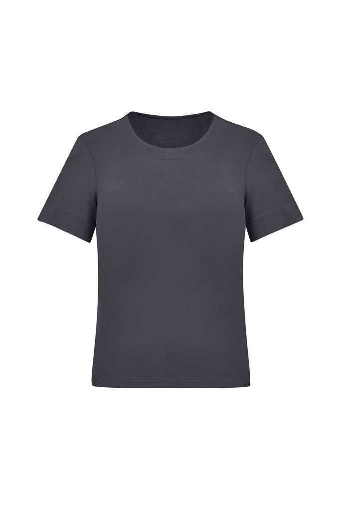 BizCare Womens Marley Jersey T-Top - CS952LS | Biz Care | Fashion Biz Online
