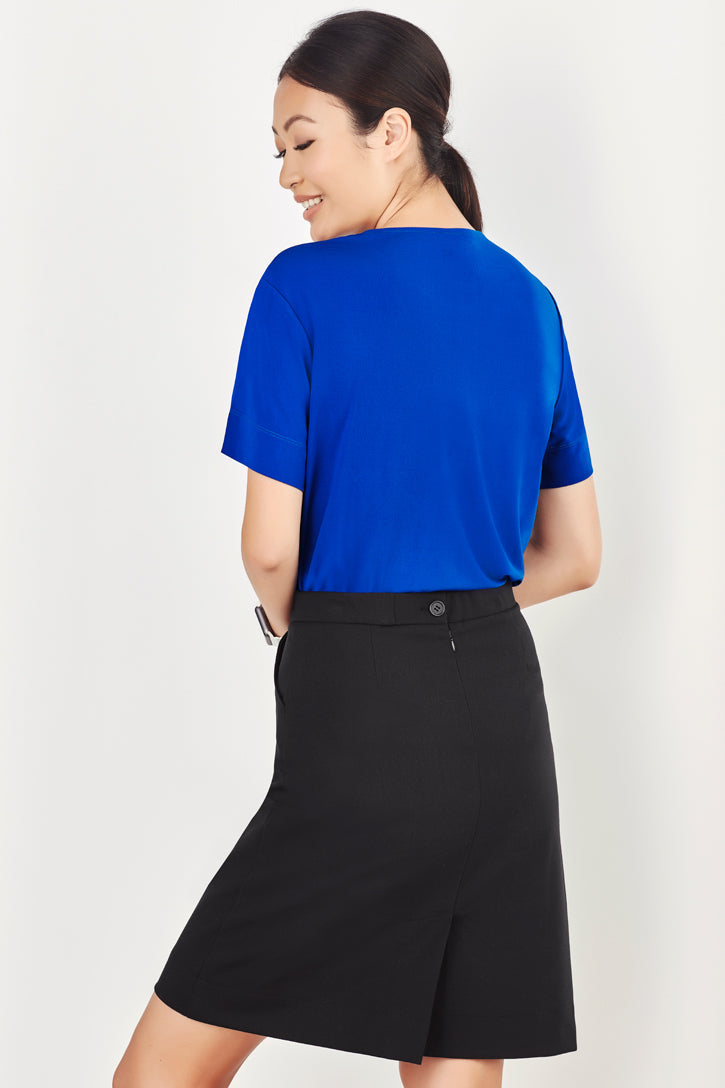 BizCare Womens Marley Jersey T-Top - CS952LS | Biz Care | Fashion Biz Online