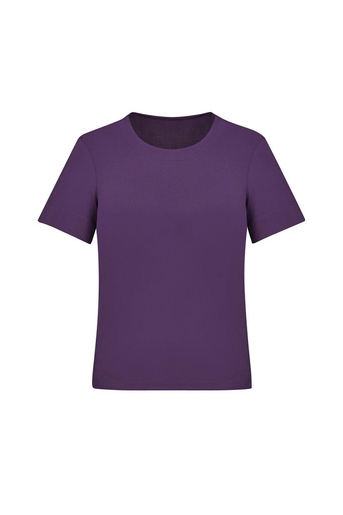 BizCare Womens Marley Jersey T-Top - CS952LS | Biz Care | Fashion Biz Online