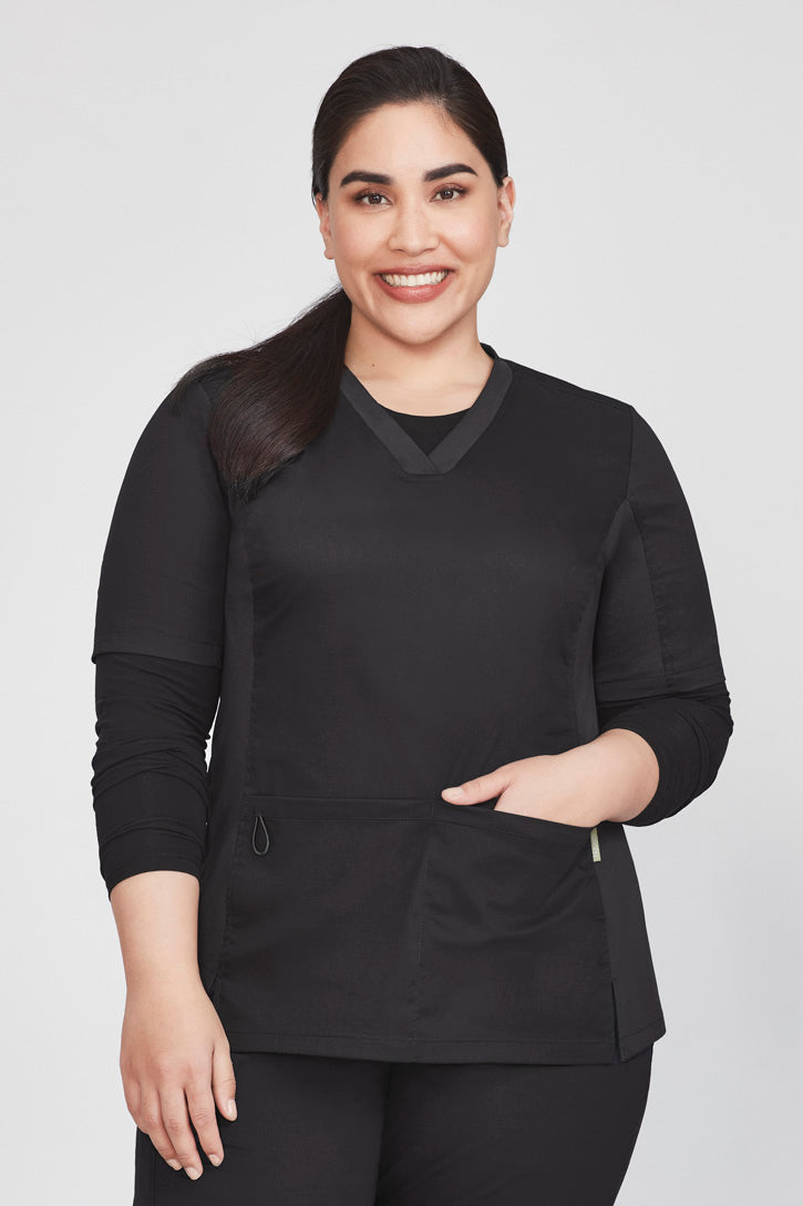 BizCare Womens Performance Long Sleeve Tee - CT247LL | Biz Care | Fashion Biz Online