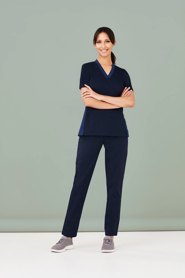 BizCare Womens Riley Straight Leg Scrub Pant - CSP047LL | Biz Care | Fashion Biz Online
