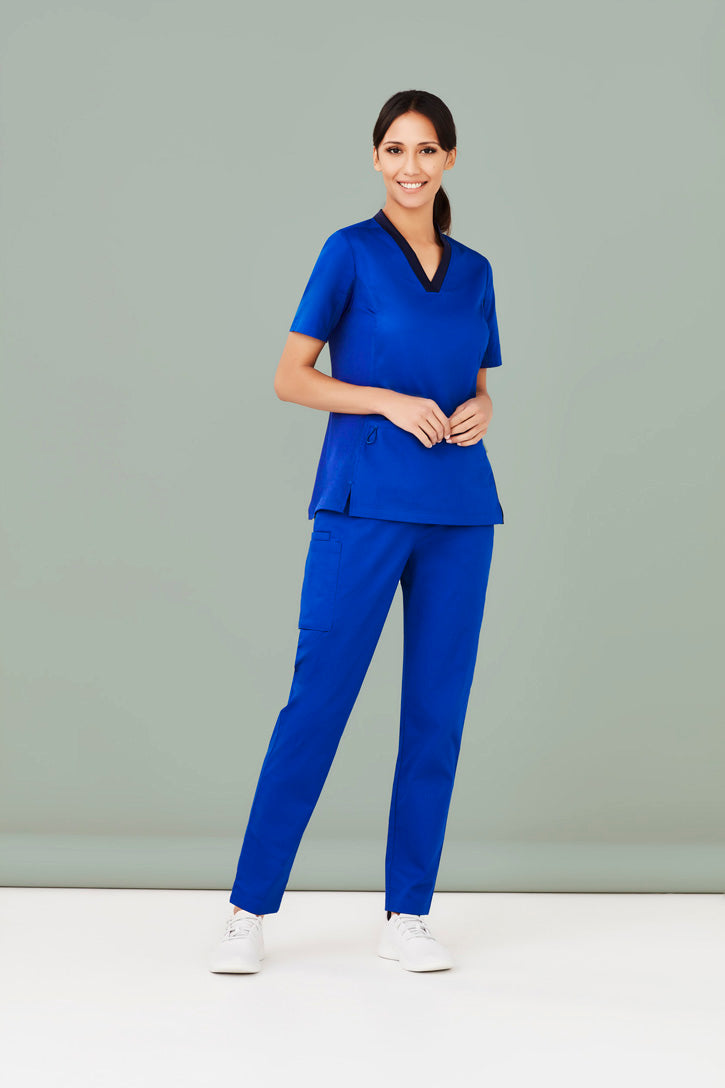 BizCare Womens Riley Straight Leg Scrub Pant - CSP047LL | Biz Care | Fashion Biz Online