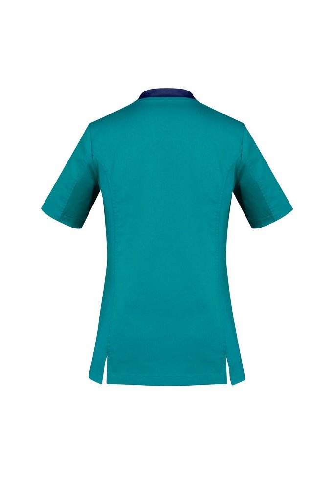 BizCare Womens Riley V-Neck Scrub Top - CST043LS | Biz Care | Fashion Biz Online