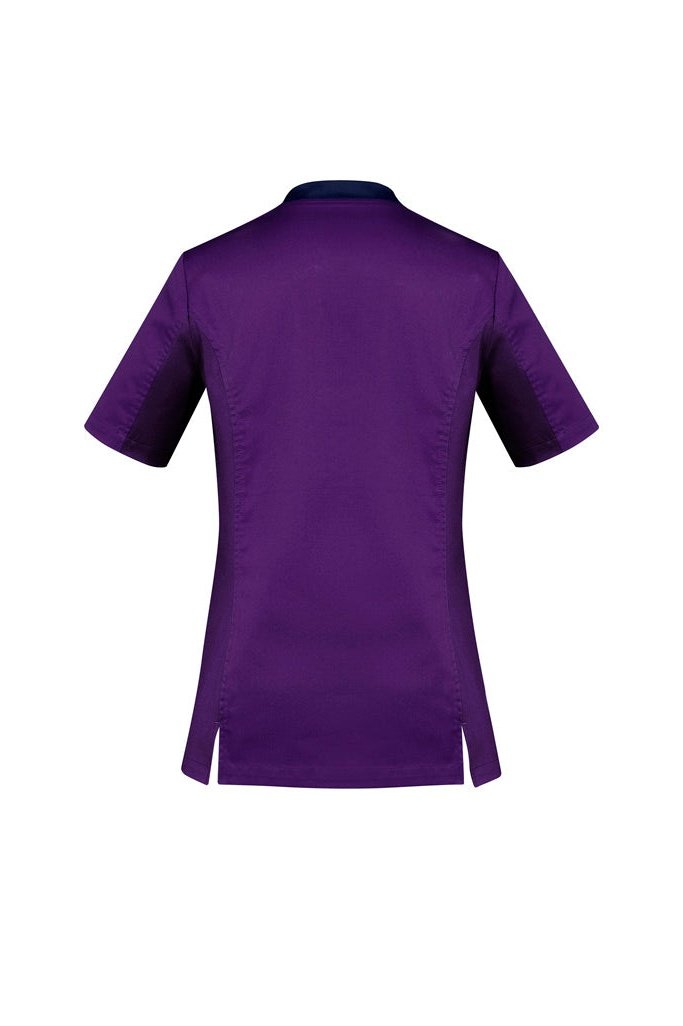 BizCare Womens Riley V-Neck Scrub Top - CST043LS | Biz Care | Fashion Biz Online