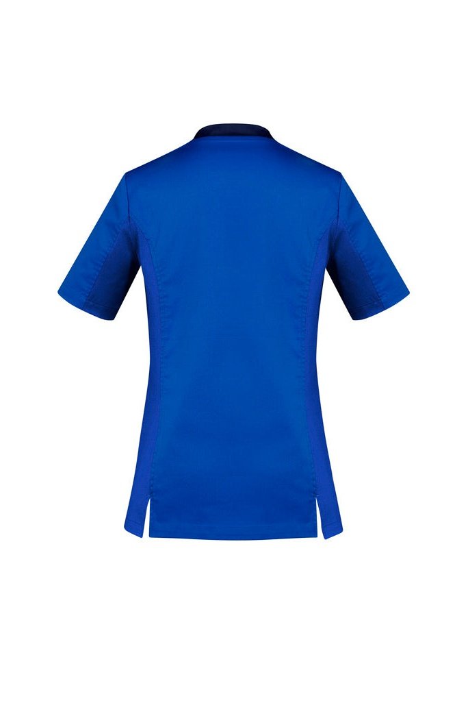 BizCare Womens Riley V-Neck Scrub Top - CST043LS | Biz Care | Fashion Biz Online