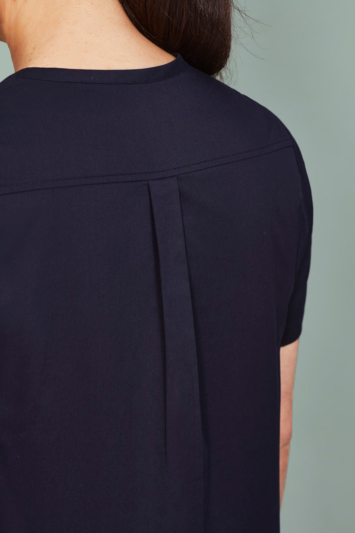 BizCare Womens Rose Tunic Scrub Top - CST243LS | Biz Care | Fashion Biz Online