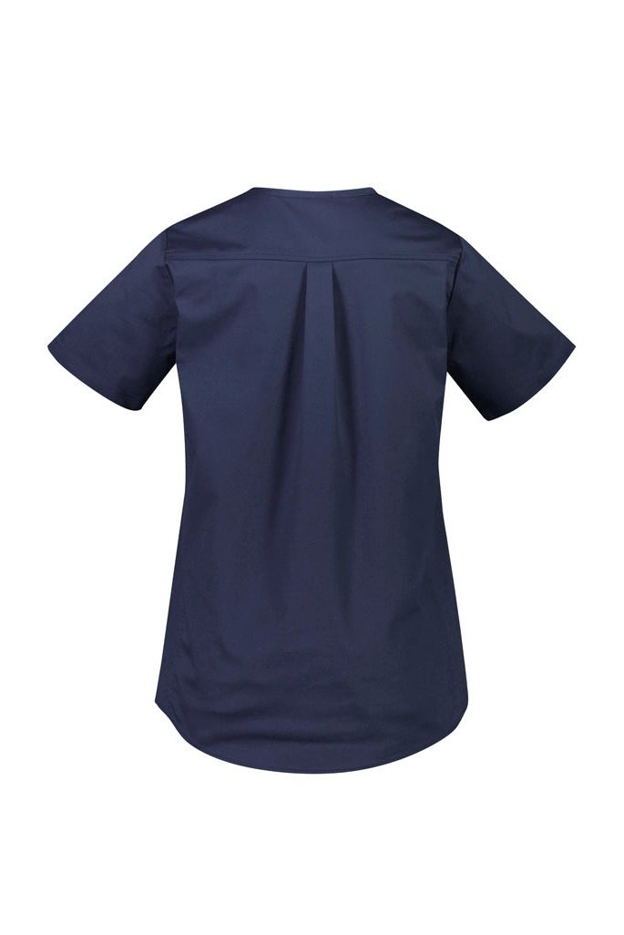 BizCare Womens Rose Tunic Scrub Top - CST243LS | Biz Care | Fashion Biz Online