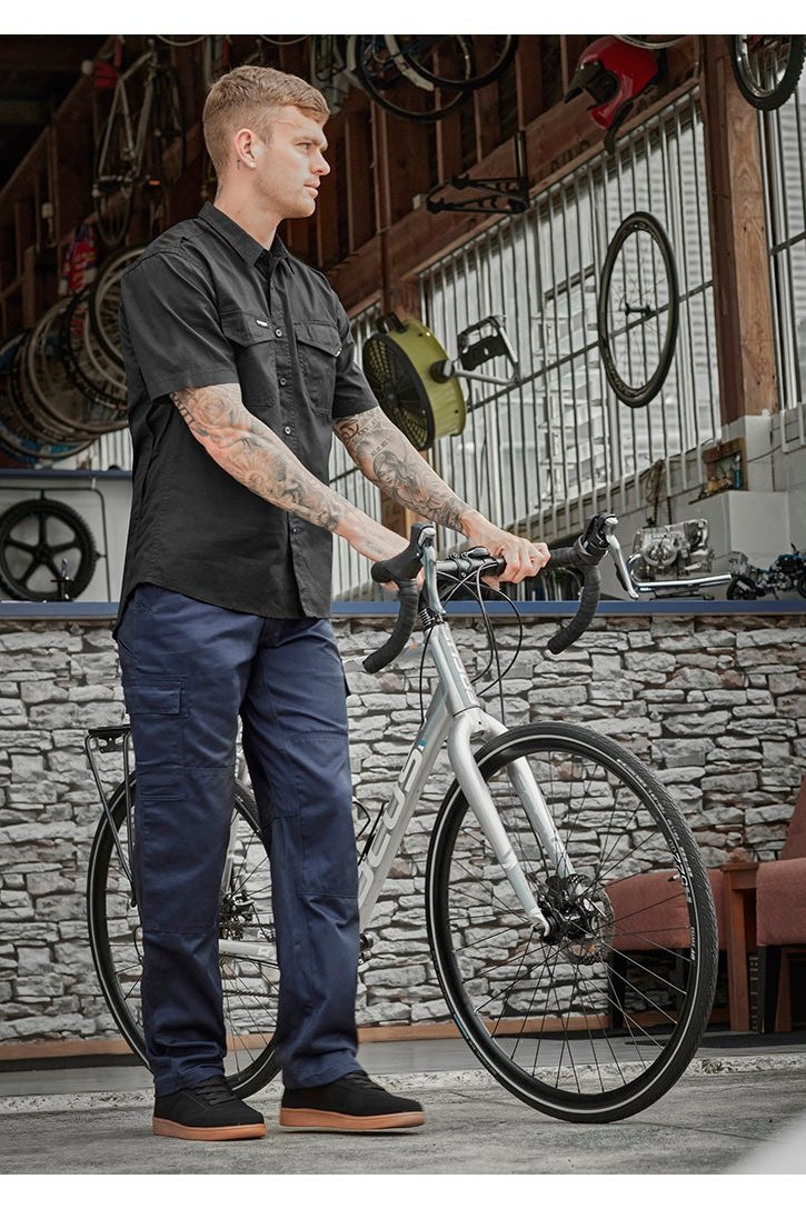 Syzmik Cargo Trousers Cotton Drill ZW001 | Syzmik | Fashion Biz Online