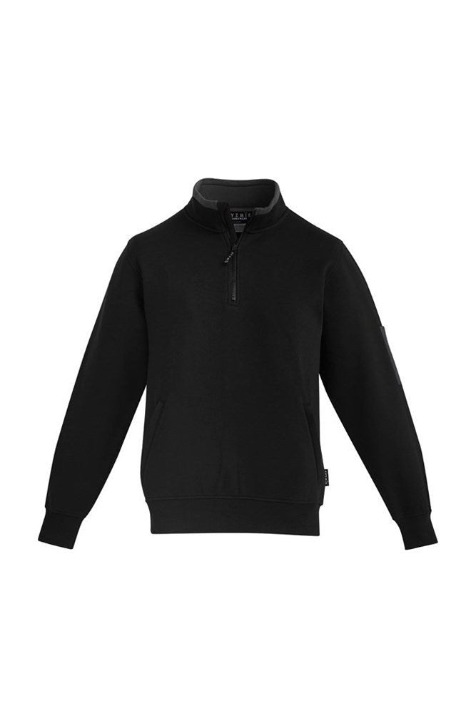 Syzmik Mens 1/4 Zip Brushed Fleece - ZT366 | Syzmik | Fashion Biz Online