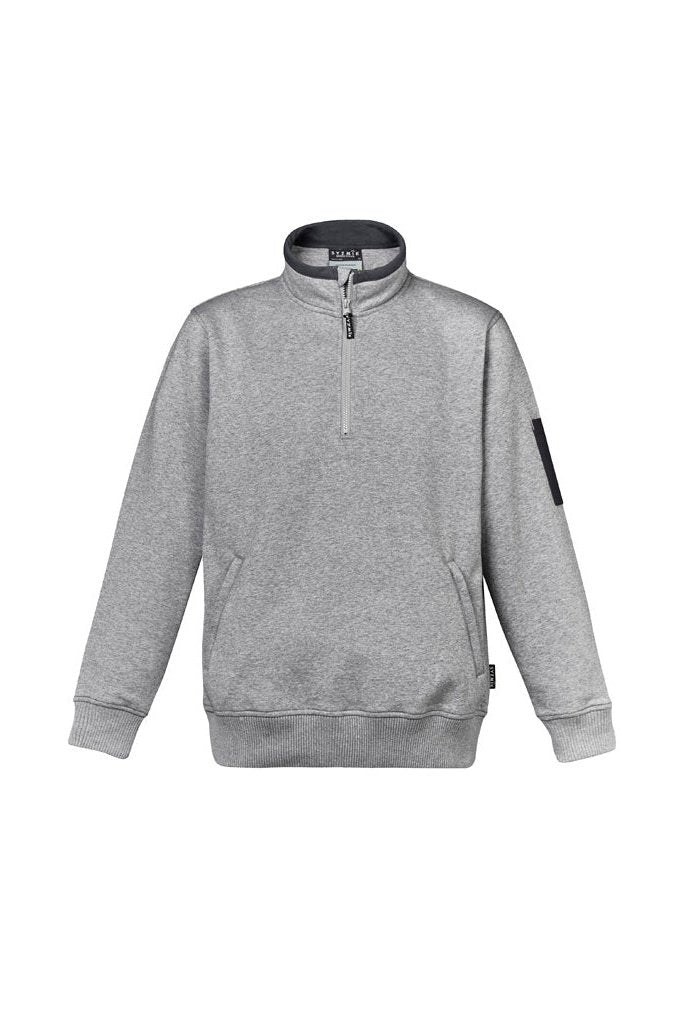 Syzmik Mens 1/4 Zip Brushed Fleece - ZT366 | Syzmik | Fashion Biz Online