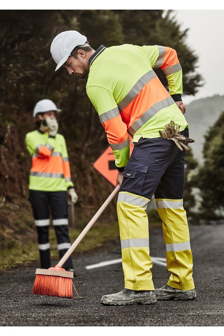 Syzmik Mens Bio Motion Hi Vis Taped Pant ZP980 | Syzmik | Fashion Biz Online