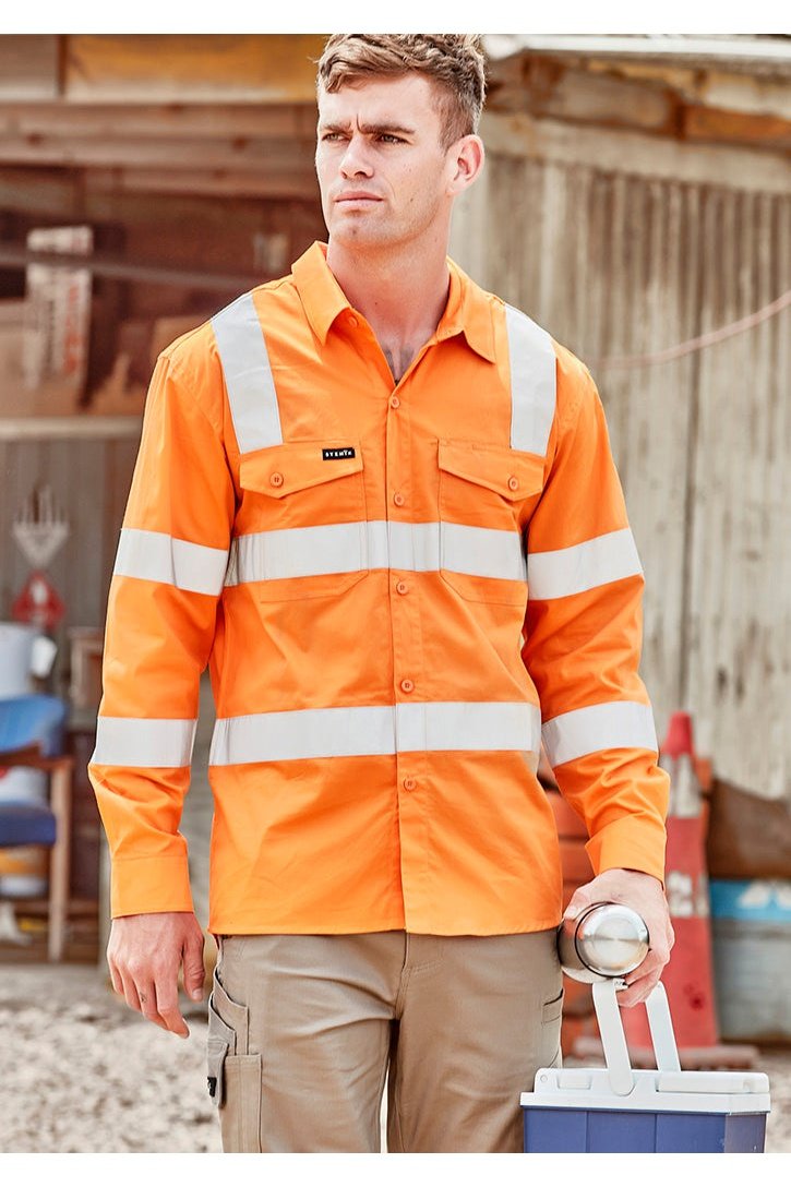 Syzmik Mens Bio Motion Vic Rail Shirt ZW680 | Syzmik | Fashion Biz Online