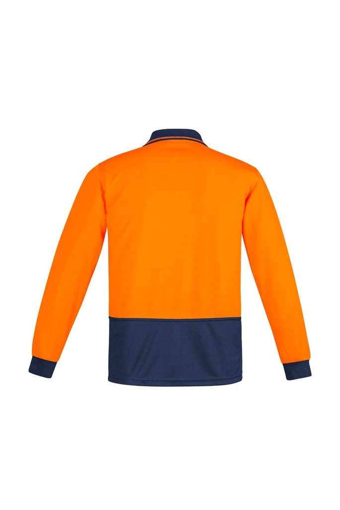 Syzmik Mens Comfort Back L/S Polo - ZH410 | Syzmik | Fashion Biz Online