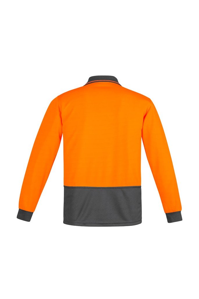 Syzmik Mens Comfort Back L/S Polo - ZH410 | Syzmik | Fashion Biz Online