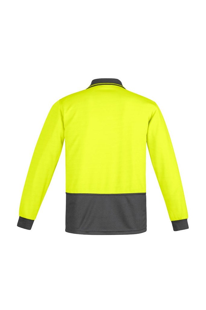 Syzmik Mens Comfort Back L/S Polo - ZH410 | Syzmik | Fashion Biz Online