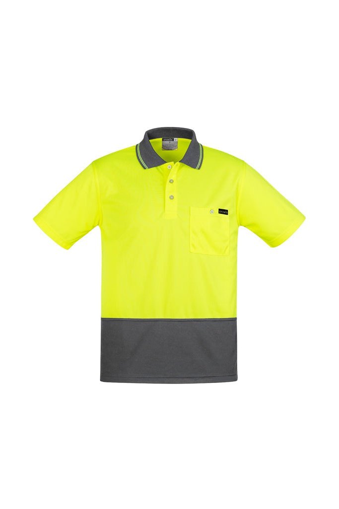 Syzmik Mens Comfort Back S/S Polo - ZH415 | Syzmik | Fashion Biz Online