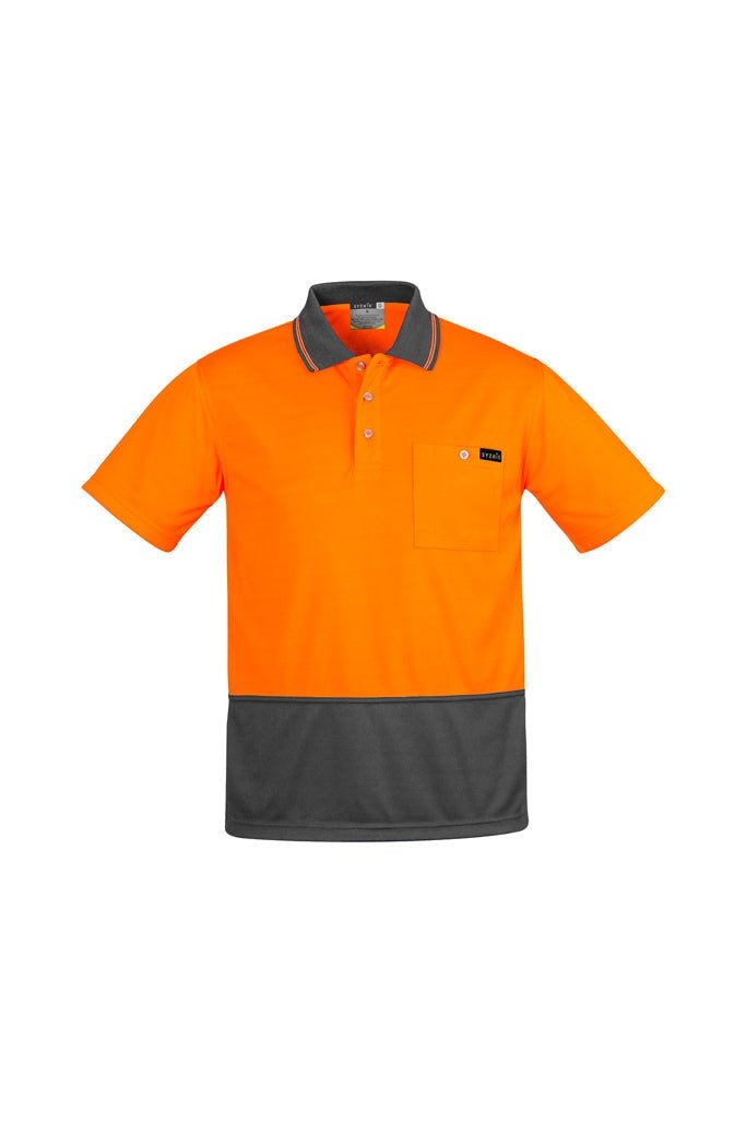Syzmik Mens Comfort Back S/S Polo - ZH415 | Syzmik | Fashion Biz Online