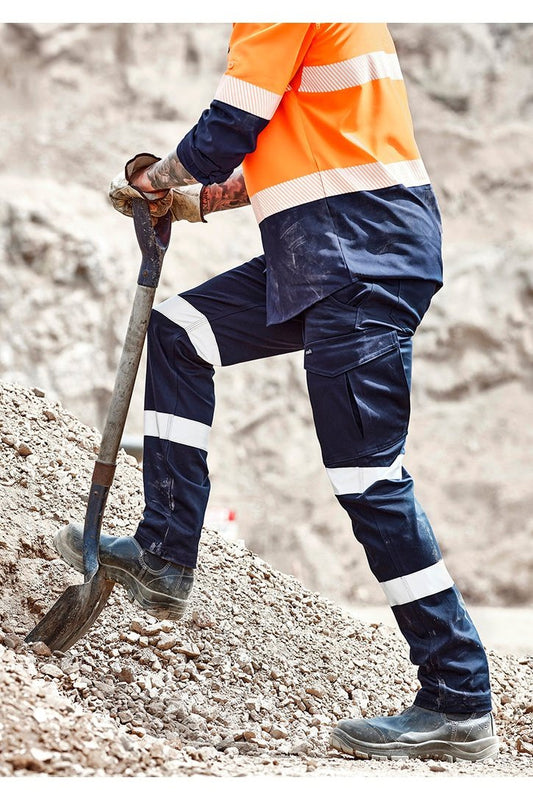 Syzmik Mens Essential Stretch Taped Cargo Pant - ZP923 | Syzmik | Fashion Biz Online