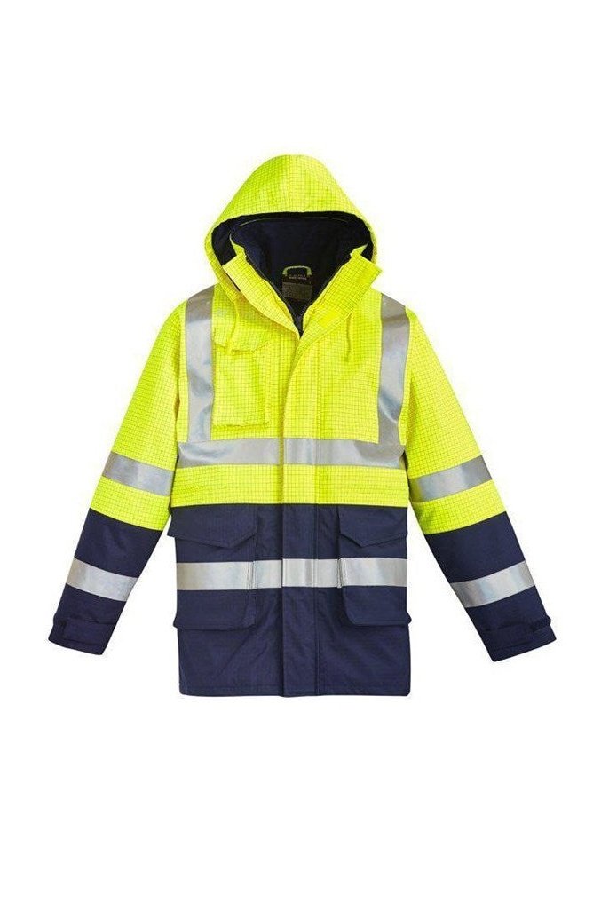 Syzmik Mens FR Arc Rated Anti Static Waterproof Jacket - ZJ900 | Syzmik | Fashion Biz Online